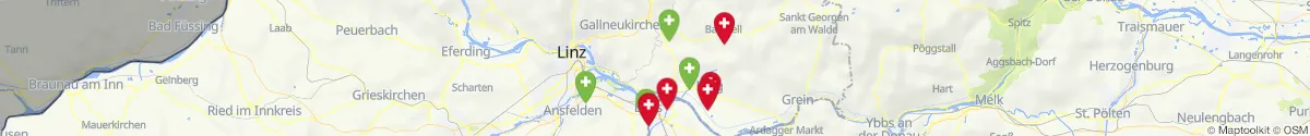 Map view for Pharmacies emergency services nearby Perg (Perg, Oberösterreich)